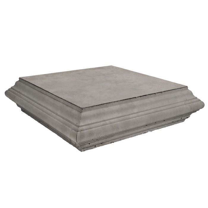 25 x 25 Gray Pillar Cap 25 x 25 Gray Pillar Cap