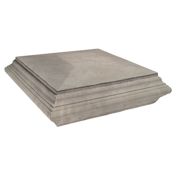 25 x 25 Gray Pillar Cap 25 x 25 Gray Pillar Cap