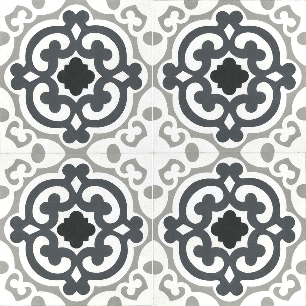 8x8 Matilija Cement Tile
