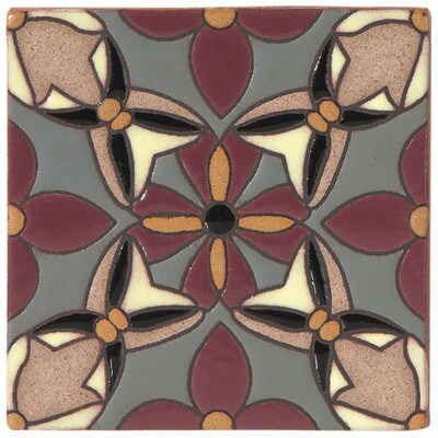 Handpainted Tile Sample - 6x6 SD111B